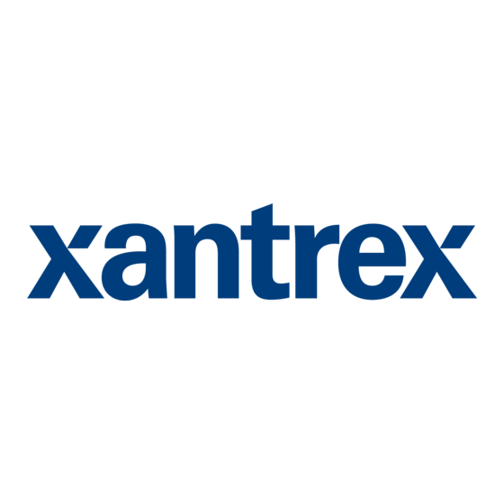 Xantrex XW-MPPT60-150 Installationsanleitung