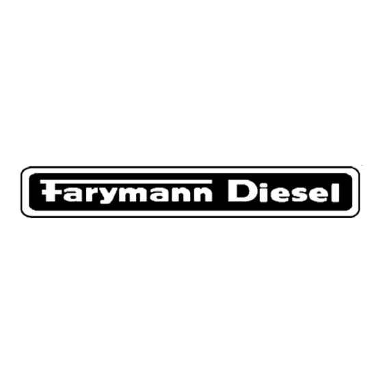 Farymann Diesel 15W Betriebsanleitung