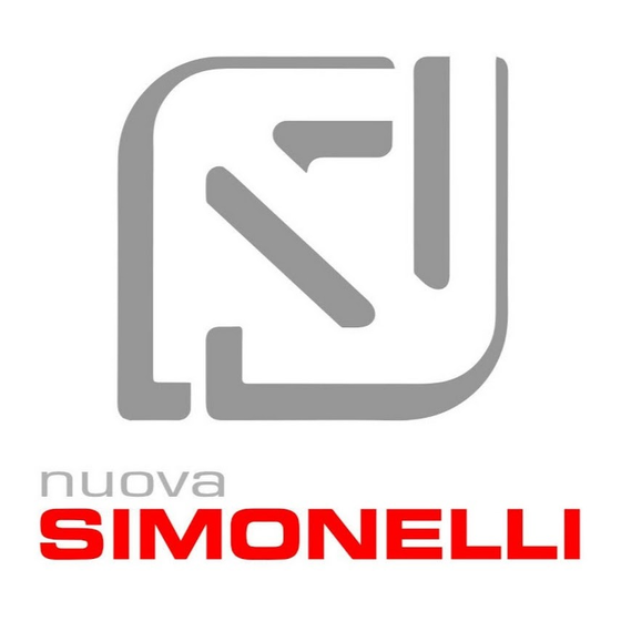 Nuova Simonelli MDXS on Demand Gebrauchsanleitungen