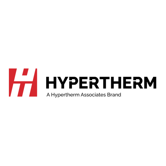 Hypertherm powermax 30 Betriebsanleitung