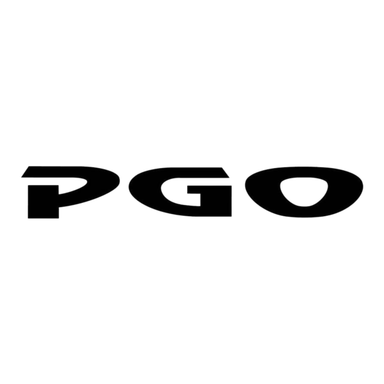 PGO X-RIDER XR50 Bedienungsanleitung
