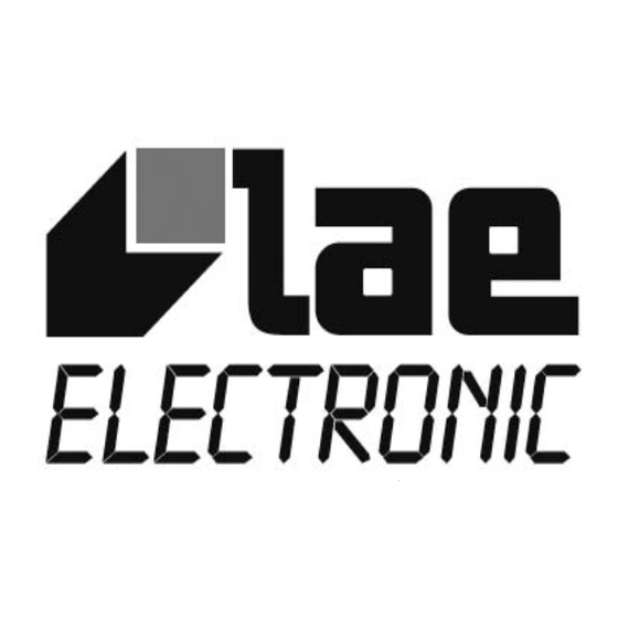 LAE CDC123T1R3G Bedienungs- Und Einbauanleitungen