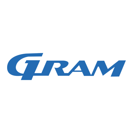 Gram GEC series Anwendungsanleitung