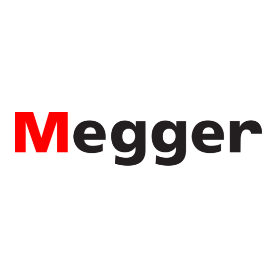 Megger MIT1020 Benutzerhandbuch