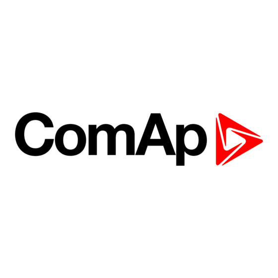 ComAp InteliGen Benutzerhandbuch