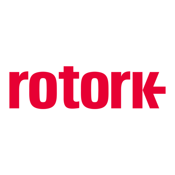 rotork HP-Serie Installations- Und Bedienungsanleitung