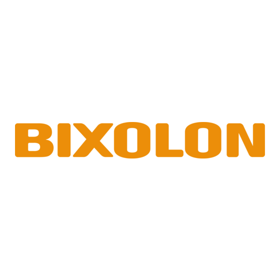 BIXOLON BCD-1000 Serie Benutzerhandbuch