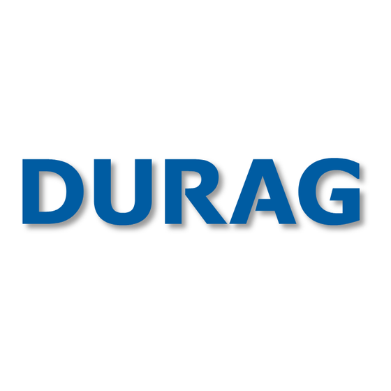 DURAG 290-150 System 3/4 Handbuch