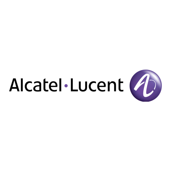 Alcatel-Lucent OmniTouch 8118 Bedienungsanleitung