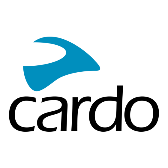Cardo Systems SHO-1 Bedienungsanleitung