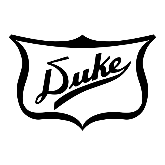 Duke FBB Bedienungsanleitung
