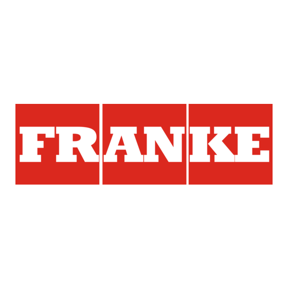 Franke RODAN Montage- Und Betriebsanleitung
