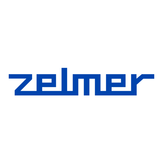 Zelmer ZMM4200 series Bedienungsanleitung