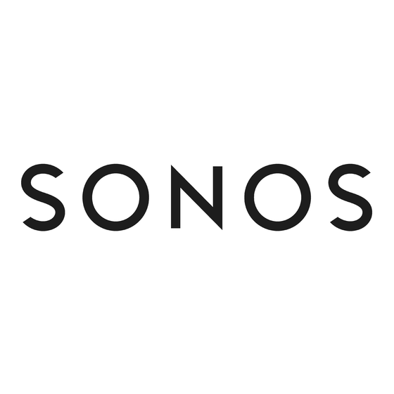 Sonos One Bedienungsanleitung