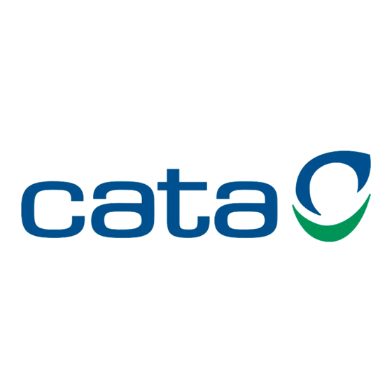 Cata UME 7007 X Bedienungs- Und Wartungsanleitungen