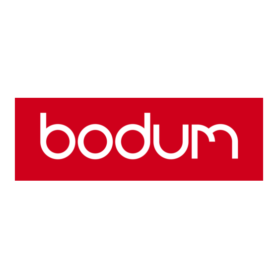 Bodum 11547 BISTRO Gebrauchsanweisung