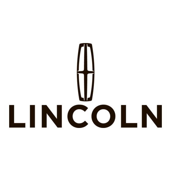 Lincoln Quicklub 203 Benutzerinformation