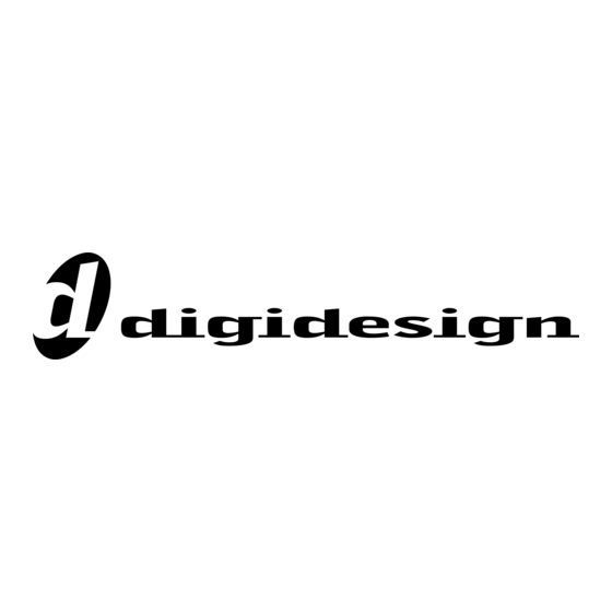 DigiDesign Digi 002 Rack Benutzerhandbuch
