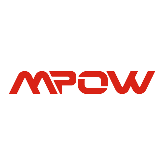 Mpow Edge Auricular Bedienungsanleitung