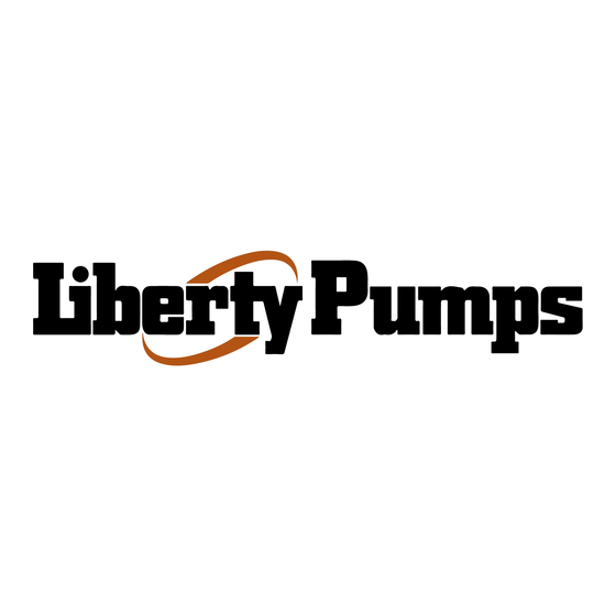 Liberty Pumps ProVore P380-E Serie Installationsanleitung