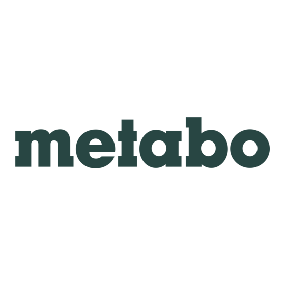 Metabo BS 14.4 Originalbetriebsanleitung