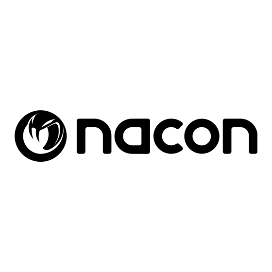 Nacon RIG 700HD Bedienungsanleitung