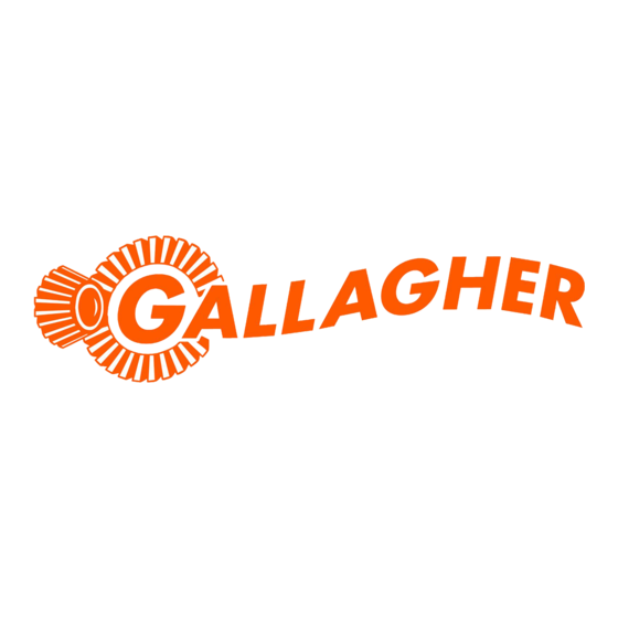 Gallagher SnailFence kit S6 Schnellstartanleitung