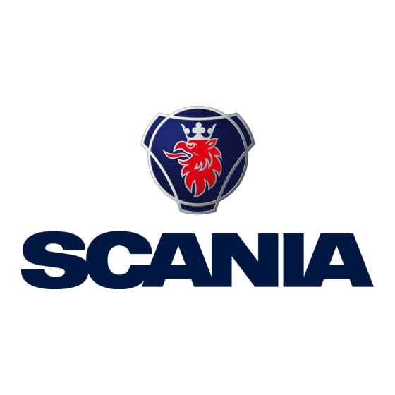 Scania DC13 PDE Bedienungsanweisungen