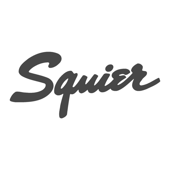 Squier SQ 10 Bedienungsanleitung