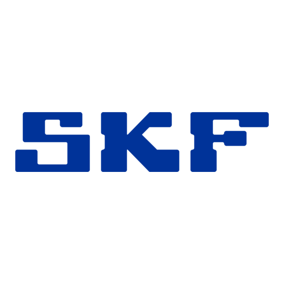 SKF TMMK Serie Bedienungsanleitung