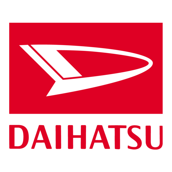 Daihatsu Move L601 Betriebsanleitung