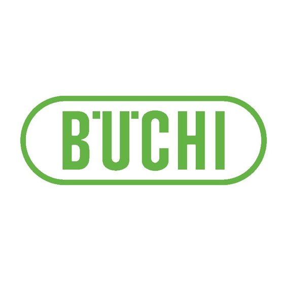 Buchi Syncore Betriebsanweisung