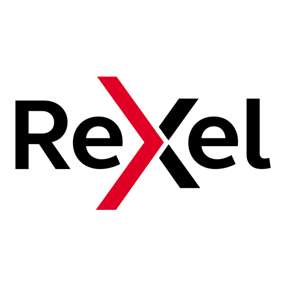 Rexel AUTO+ 60X Bedienungsanleitung