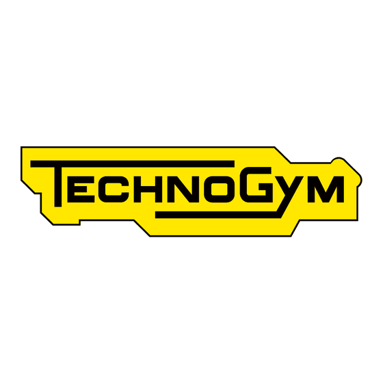 Technogym Lower Back Bench Betriebsanleitung