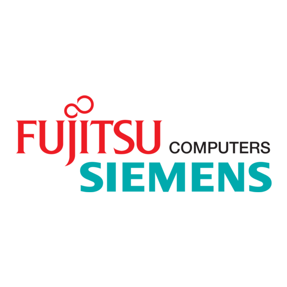 Fujitsu Siemens Computers Answers 2 D1411 Technisches Handbuch