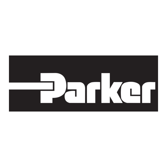 Parker F1 Serie Installationsanleitung