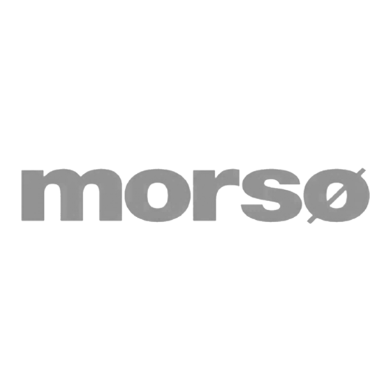 Morso GRILL 71 TABLE Betriebsanleitung