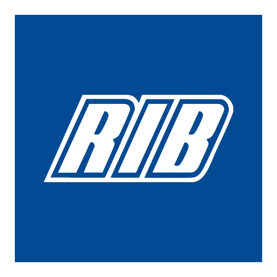 RIB PRESIDENT-Serie Bedienungsanleitung