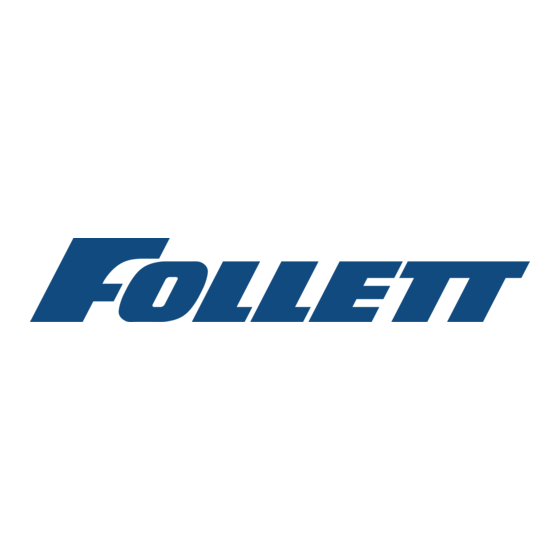 Follett E7UC100A Installations-, Betriebs- Und Wartungsanleitung