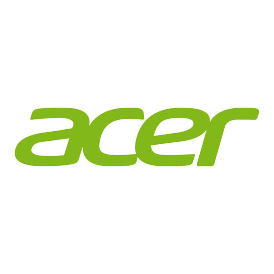 Acer PD116 Bedienungsanleitung