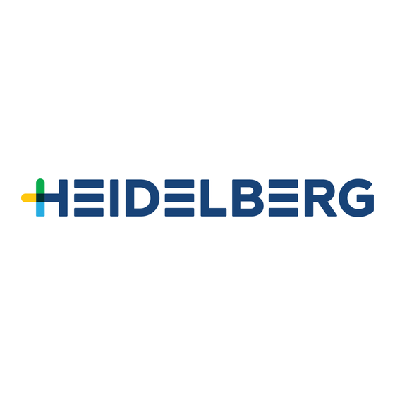 HEIDELBERG Combox Lite Betriebsanleitung