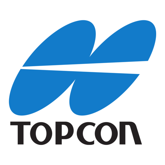 Topcon GTS-900A Serie Bedienungsanleitung