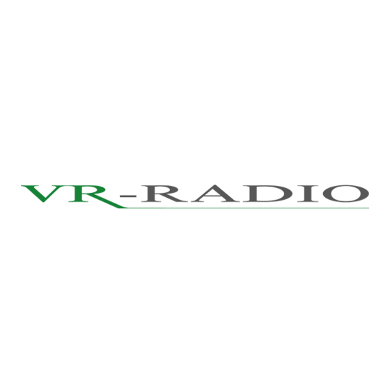VR-RADIO DOR-20.clip Bedienungsanleitung