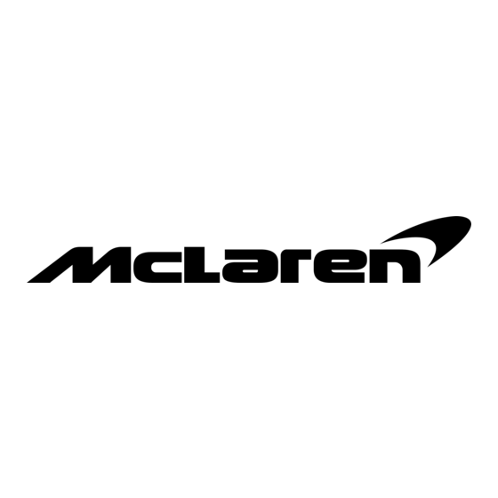 McLaren BALANCE BIKE Bedienungsanleitung
