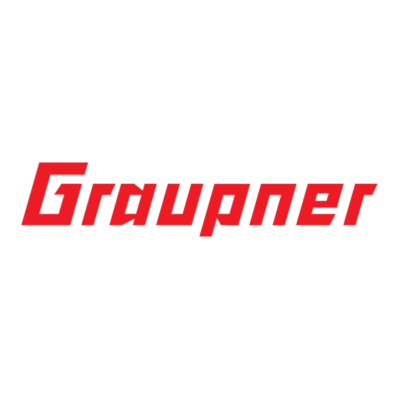 GRAUPNER XR-6 FM RACE Betriebshandbuch
