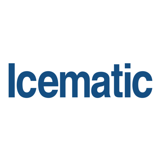 Icematic E21 Bedienungsanleitung