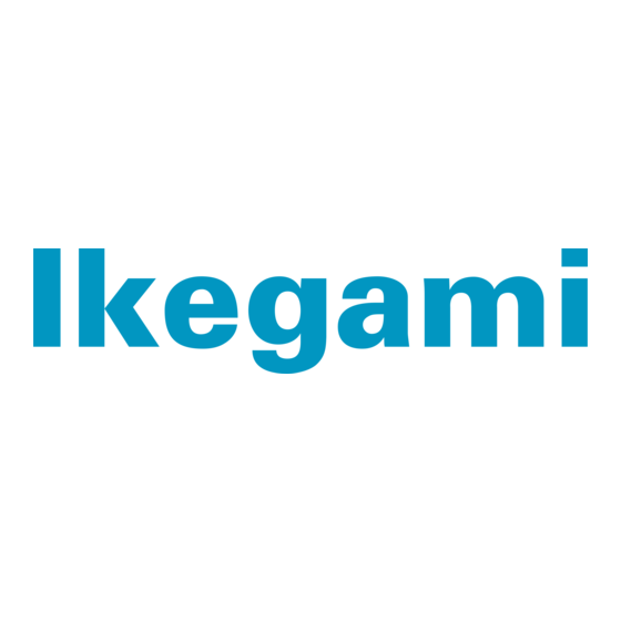 Ikegami INR-Q500 Handhabung