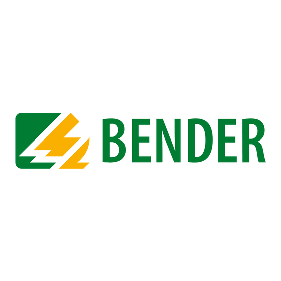 Bender W1-S Serie Handbuch