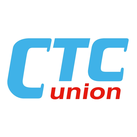 CTC Union Connect+ GS 6 Handbuch