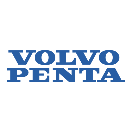 Volvo Penta AQAD30/DP Bedienungsanleitung
